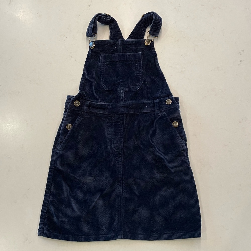 J Crew Crewcuts Girls Corduroy Jumper Dress - 8